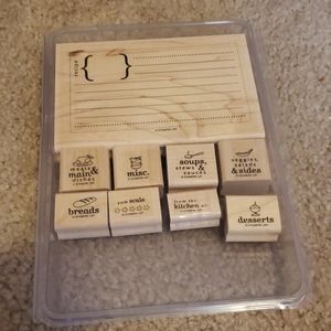 Stampin up 9pc brand new From the Kitchen Of
